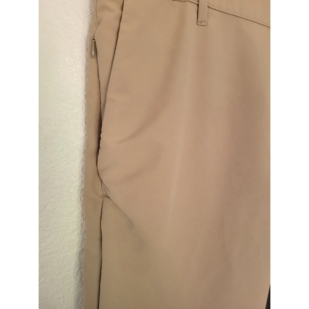 Banana Republic Mens 36x30 Beige Slim Fit‎ Lightweight Dress Pants #14